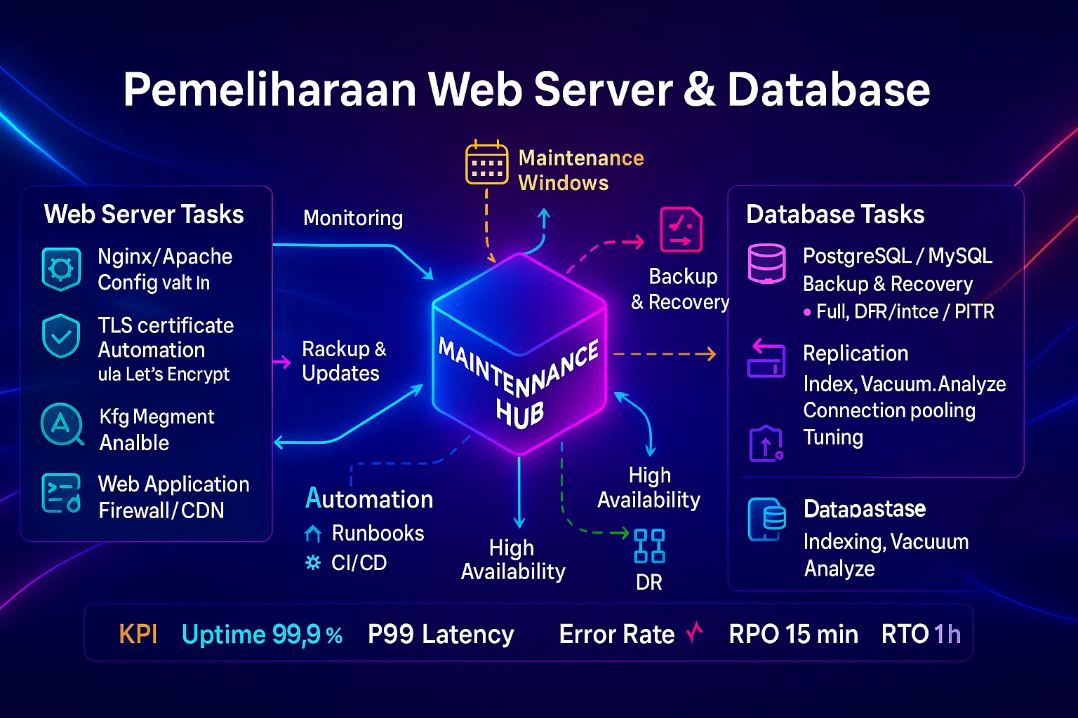 Pemeliharaan Web Server & Database